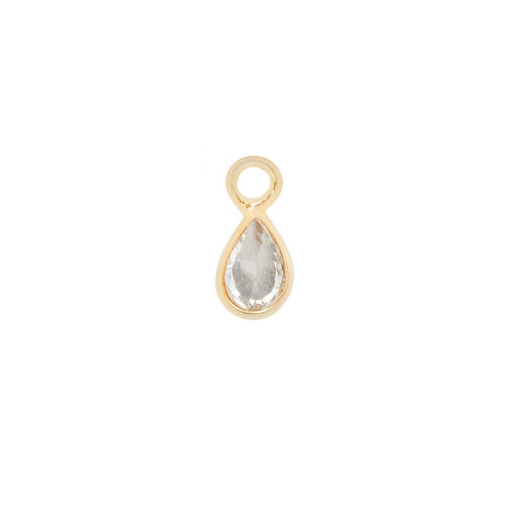 Concorde Teardrop - White Topaz - Charm-SQ9532355