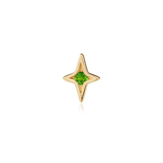 Divinity - Green Garnet - Threadless End-SQ7232014