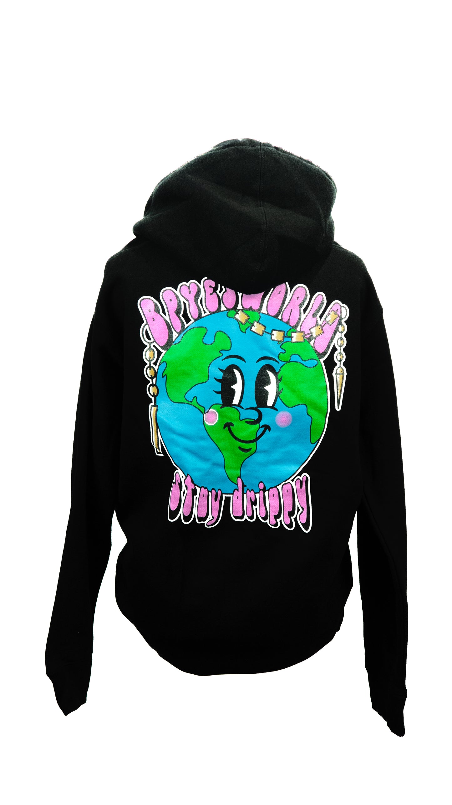 Bpyesworld Stay Drippy Sweatshirt - Zip Up