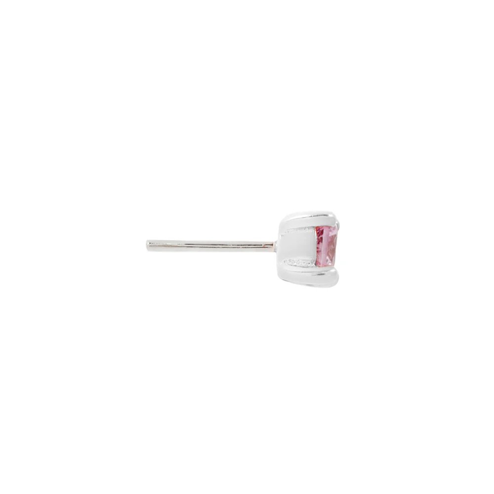 Pink Sapphire Prong - Threadless End-SQ7007180